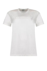 Elisabetta Franchi T-shirt Donna stampa centrale in rilievo