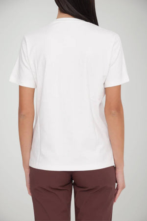 Elisabetta Franchi T-shirt Donna stampa centrale in rilievo