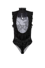 Elisabetta Franchi Blusa Donna in georgette e pizzo