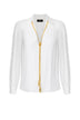 Blusa da donna Elisabetta Franchi con catena e charms fronte