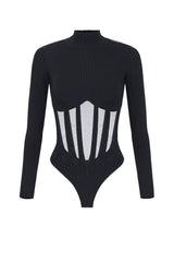 Elisabetta Franchi Body Donna bustier in maglia