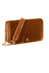 Elisabetta Franchi Borsa Donna in velluto stampa cocco