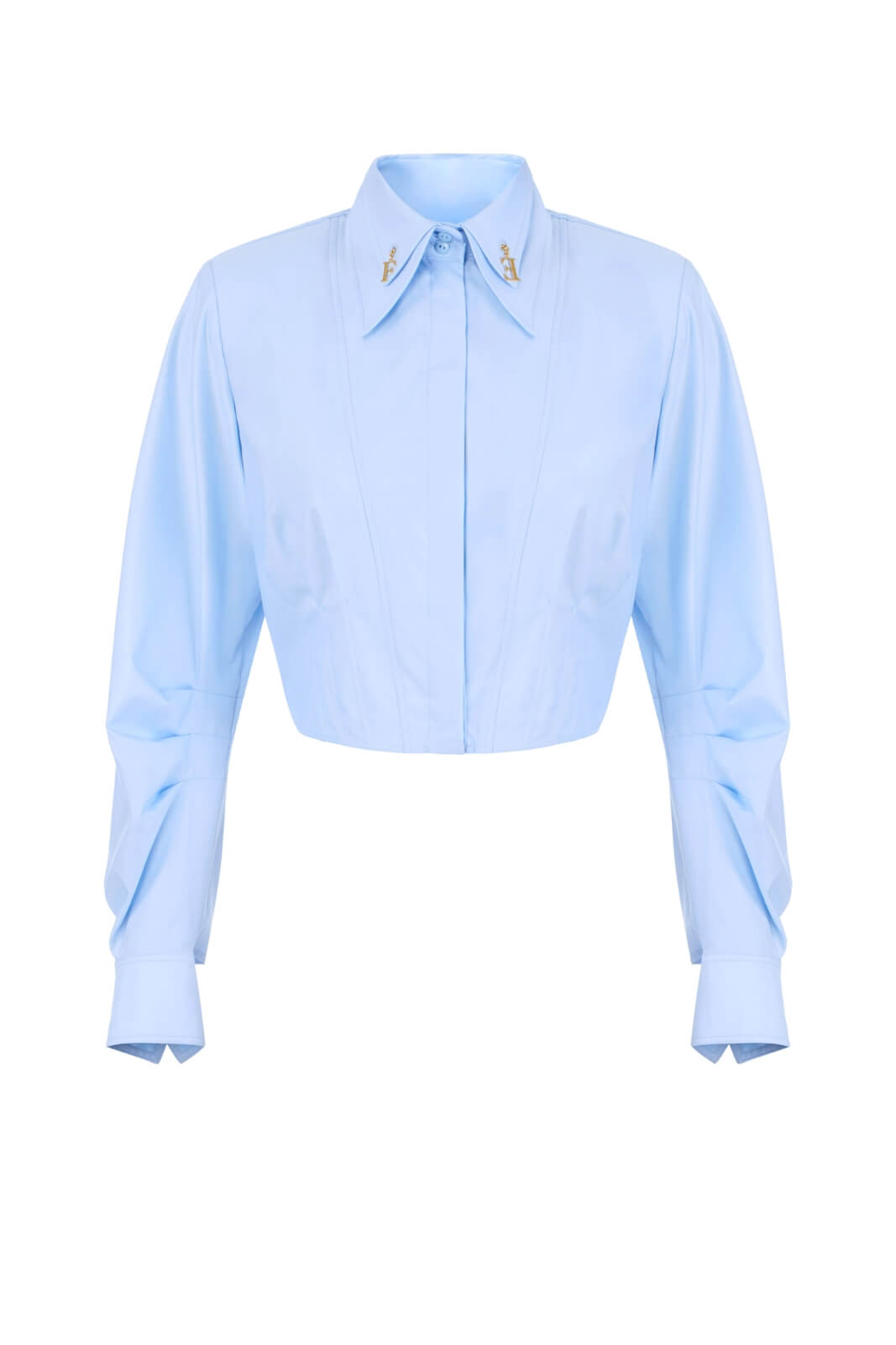 Elisabetta Franchi Camicia Donna in popeline con pendenti