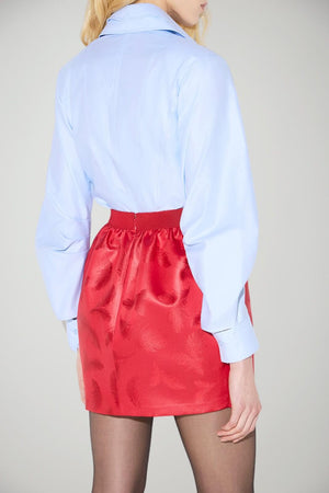Elisabetta Franchi Camicia Donna in popeline con pendenti
