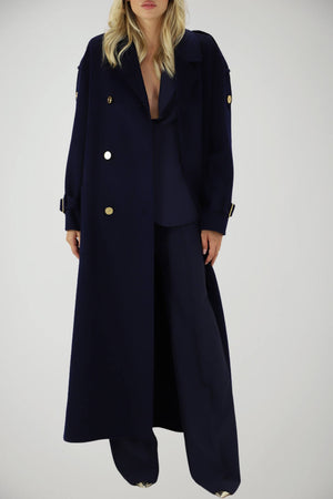 Elisabetta Franchi Cappotto Donna in panno con cintura