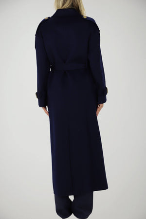 Elisabetta Franchi Cappotto Donna in panno con cintura