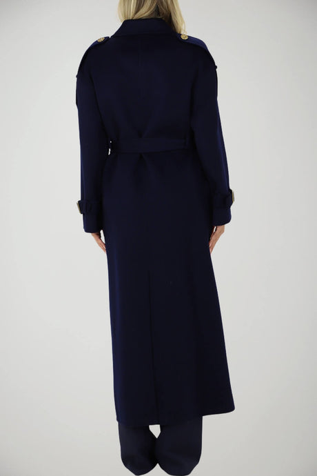Elisabetta Franchi Cappotto Donna in panno con cintura