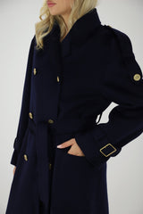 Elisabetta Franchi Cappotto Donna in panno con cintura