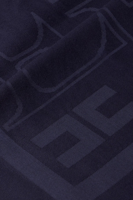 Elisabetta Franchi Foulard Donna con monogram / Blu Notte