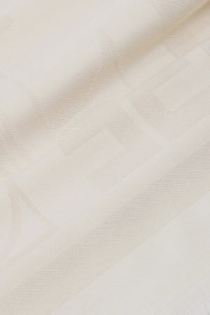 Elisabetta Franchi Foulard Donna con monogram / Burro