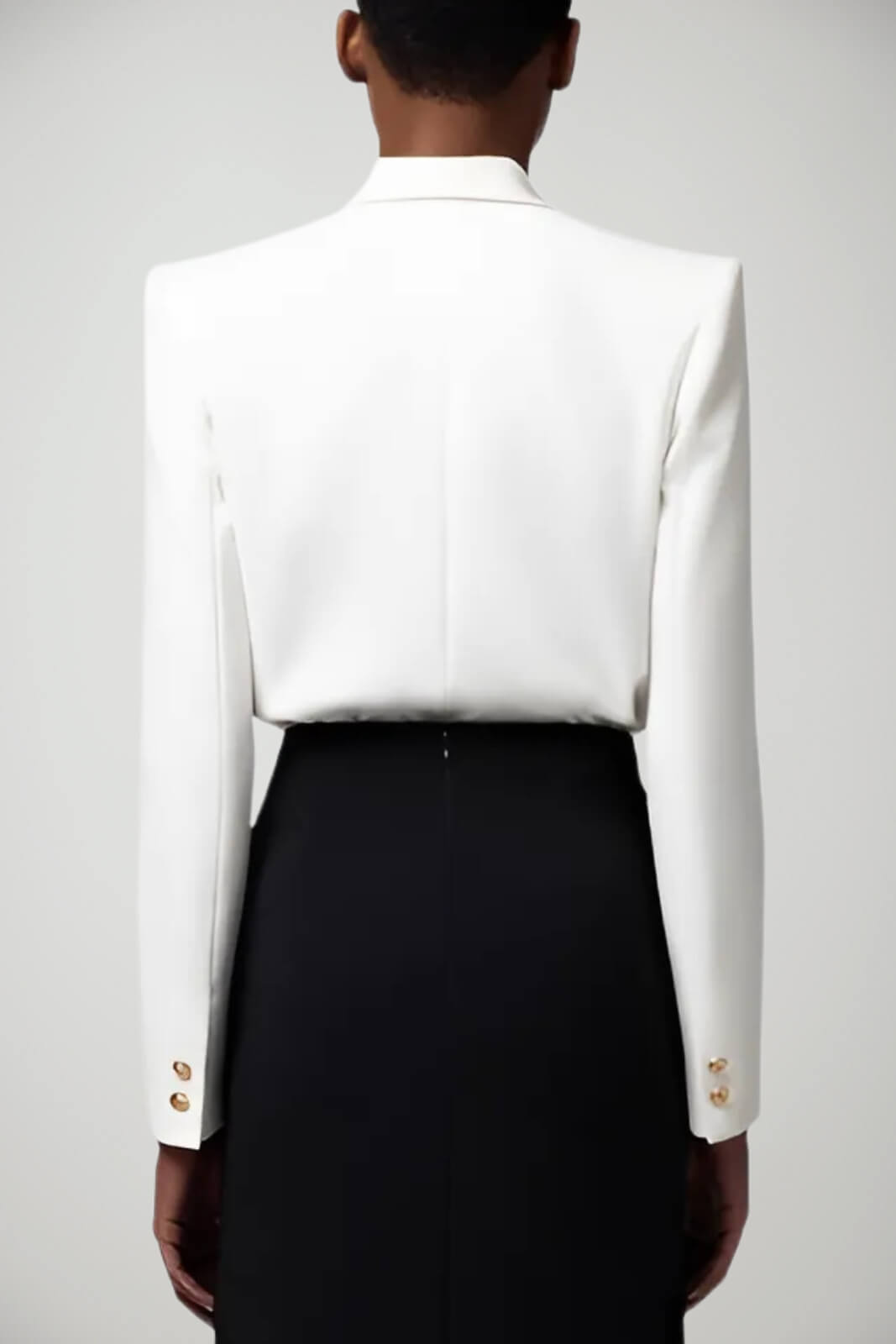 Giacca da donna Elisabetta Franchi monopetto a body retro