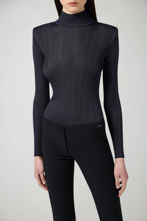 Elisabetta Franchi Women's Ribbed Viscose Sweater