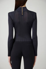 Elisabetta Franchi Women's Ribbed Viscose Sweater