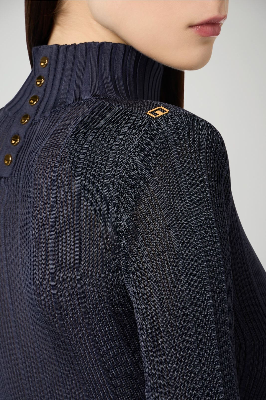 Elisabetta Franchi Maglia Donna in viscosa a coste