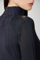 Elisabetta Franchi Women's Ribbed Viscose Sweater
