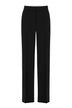 Elisabetta Franchi women's wide-leg crepe trousers