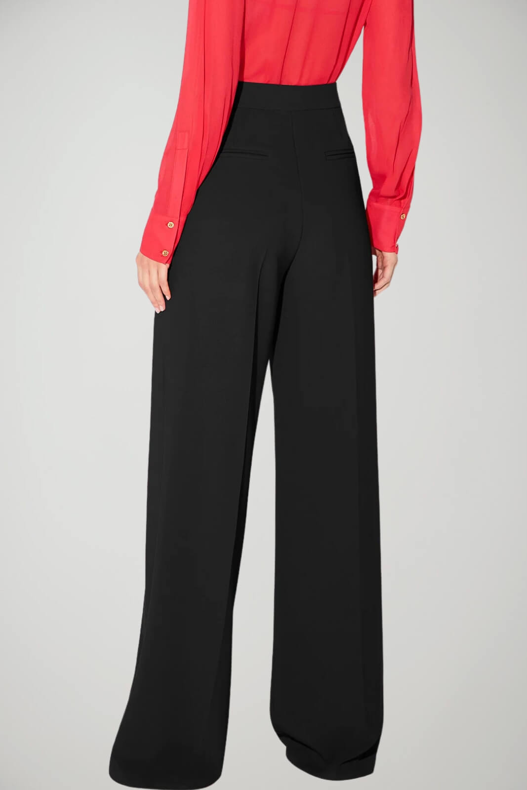 Elisabetta Franchi Pantaloni Donna in crepe a palazzo