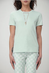 T-shirt da donna Elisabetta Franchi con collana fronte 1