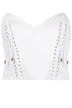 Top Donna Elisabetta Franchi con laccetti fronte