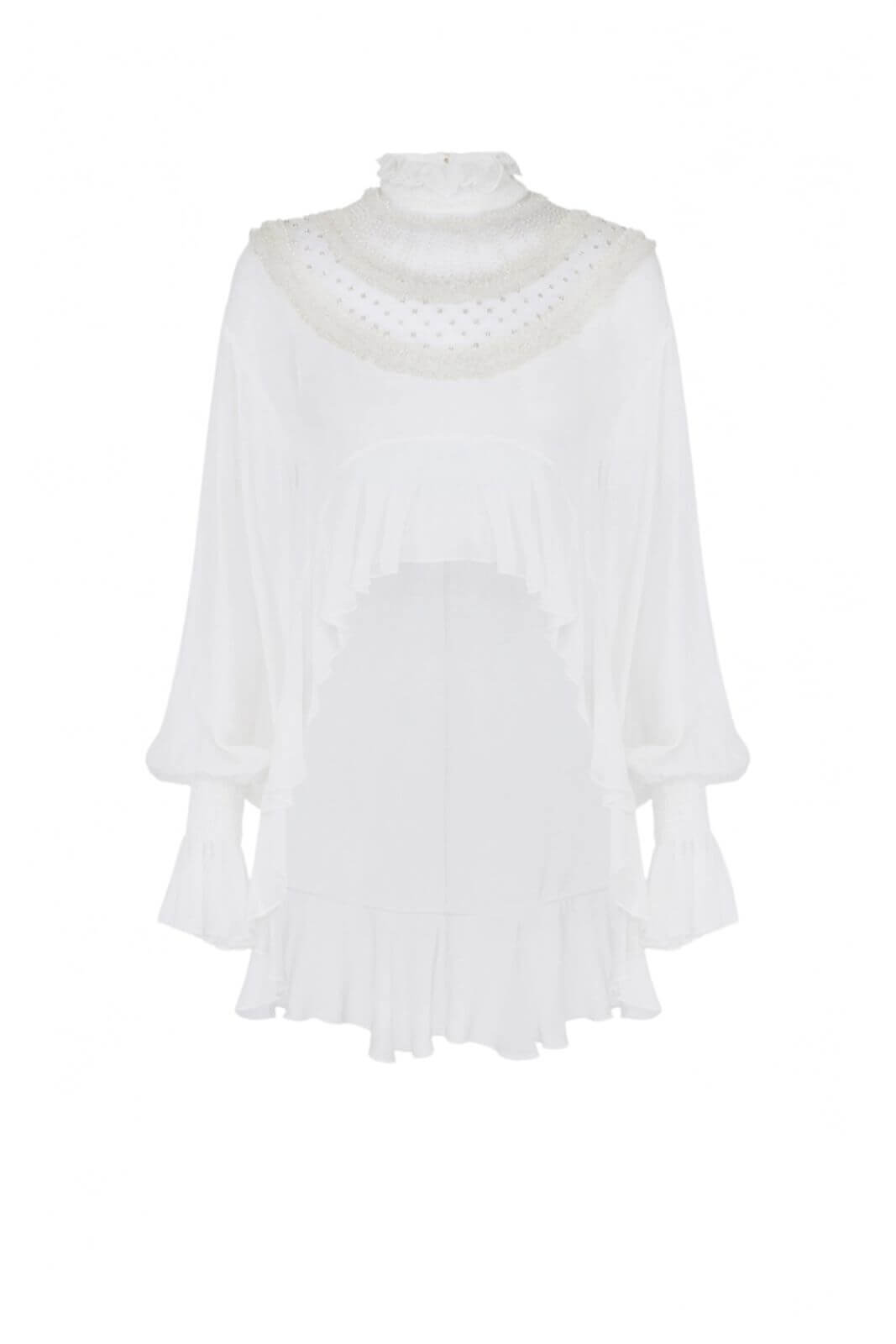 Elisabetta Franchi Blusa Donna in viscosa con rouches