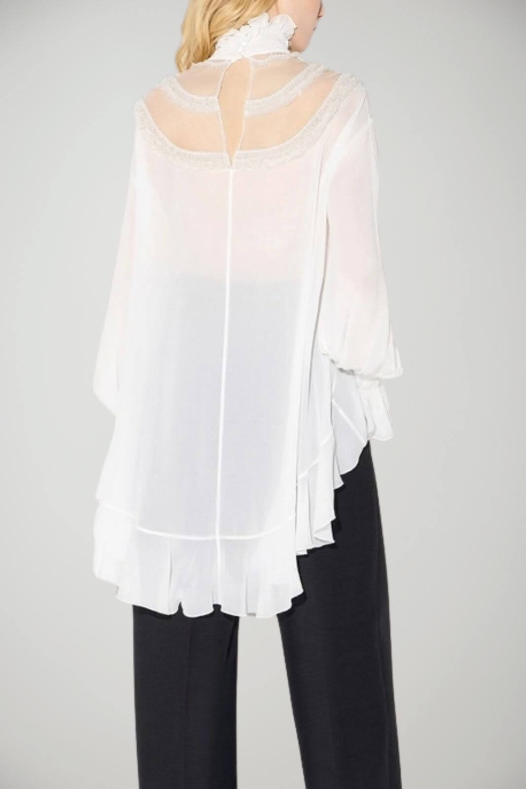 Elisabetta Franchi Blusa Donna in viscosa con rouches