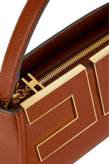 Elisabetta Franchi Borsa Donna a mano in ecopelle / Tabacco