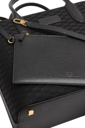 Elisabetta Franchi Borsa Donna con monogram jacquard
