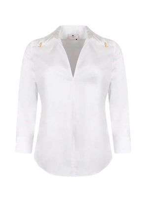 Elisabetta Franchi Camicia Donna  con cut out ai polsini