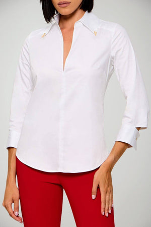 Elisabetta Franchi Camicia Donna  con cut out ai polsini