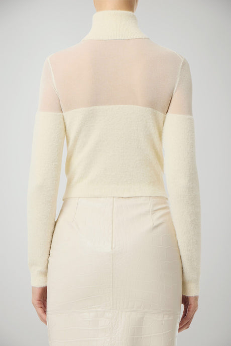Dolcevita da donna Elisabetta Franchi cropped retro