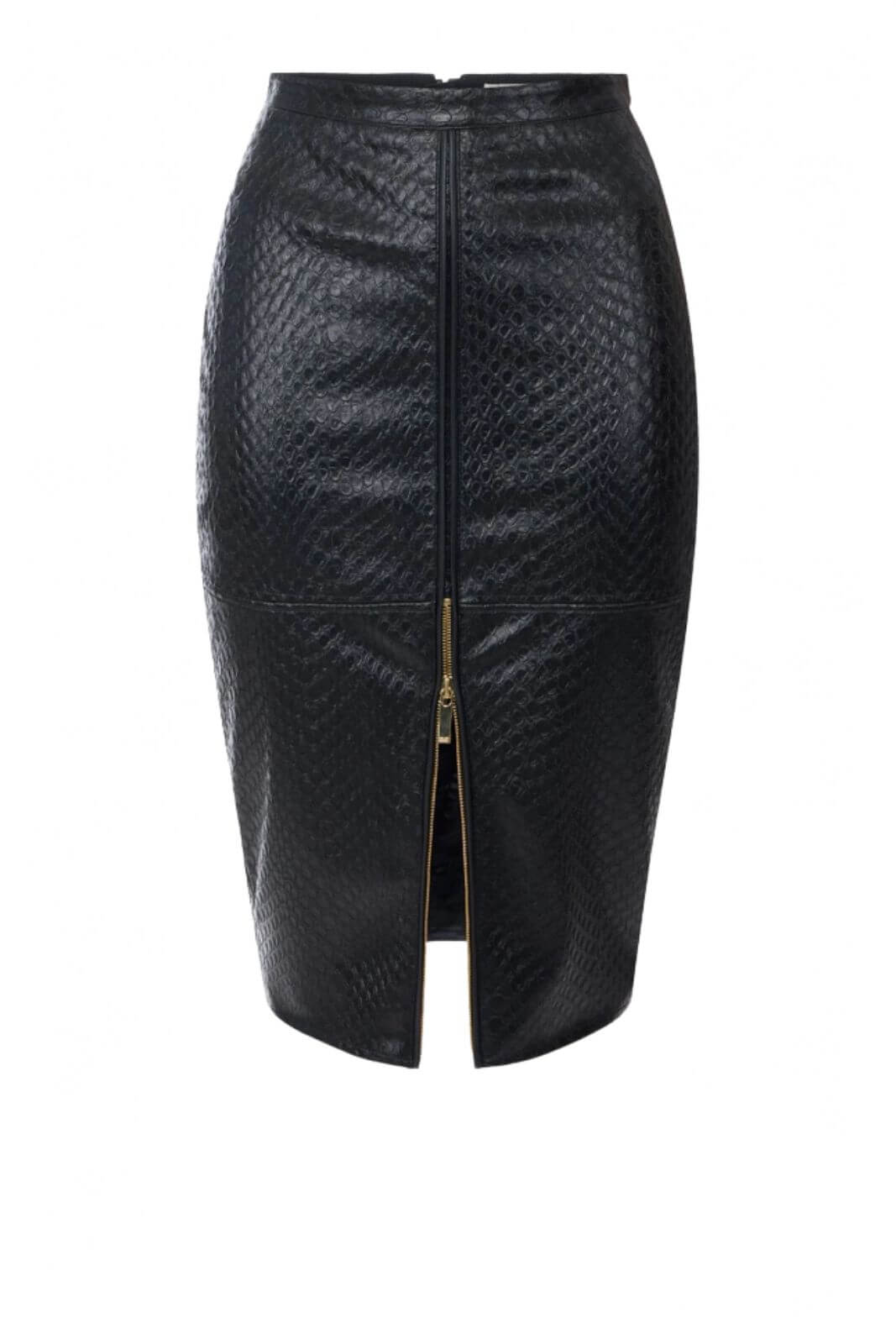 Elisabetta Franchi Gonna Longuette in ecopelle
