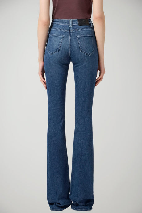 Jeans da donna Elisabetta Franchi bootcut slim fit retro
