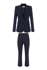 Elisabetta Franchi Tailleur Donna in crepe stretch