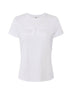 Elisabetta Franchi T-Shirt Donna con logo ricamato