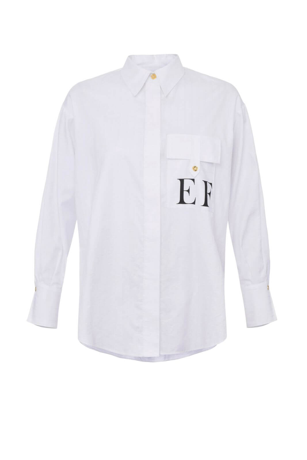 Elisabetta Franchi Women's Striped Poplin Shirt