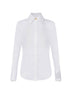 Elisabetta Franchi Women's Poplin Shirt with Print on the Cuff