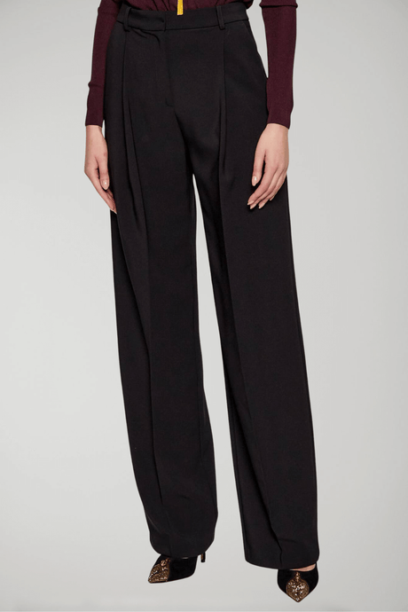 Elisabetta Franchi Pantaloni Donna con pences e patte posteriori