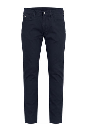 Emporio Armani Pantaloni Uomo Slim fit in gabardina stretch