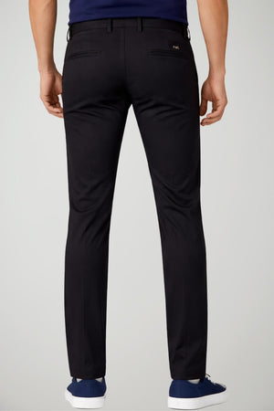 Emporio Armani Pantaloni da uomo con tasche America in cotone stretch
