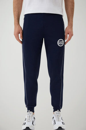 Emporio Armani Pantaloni Uomo con patch logo
