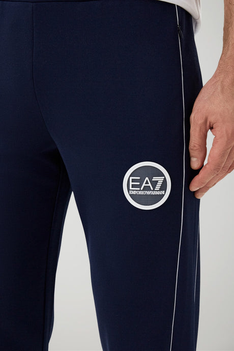 Emporio Armani Pantaloni Uomo con patch logo