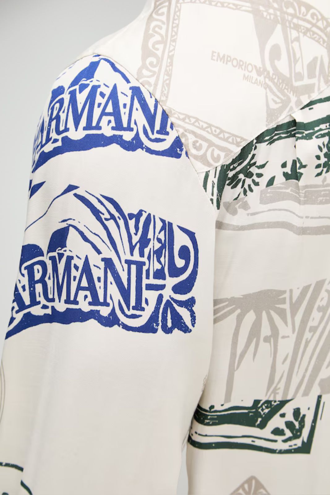 Emporio Armani Camicia Uomo stampa all over