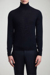 Emporio Armani Dolcevita Uomo in lana vergine / Navy