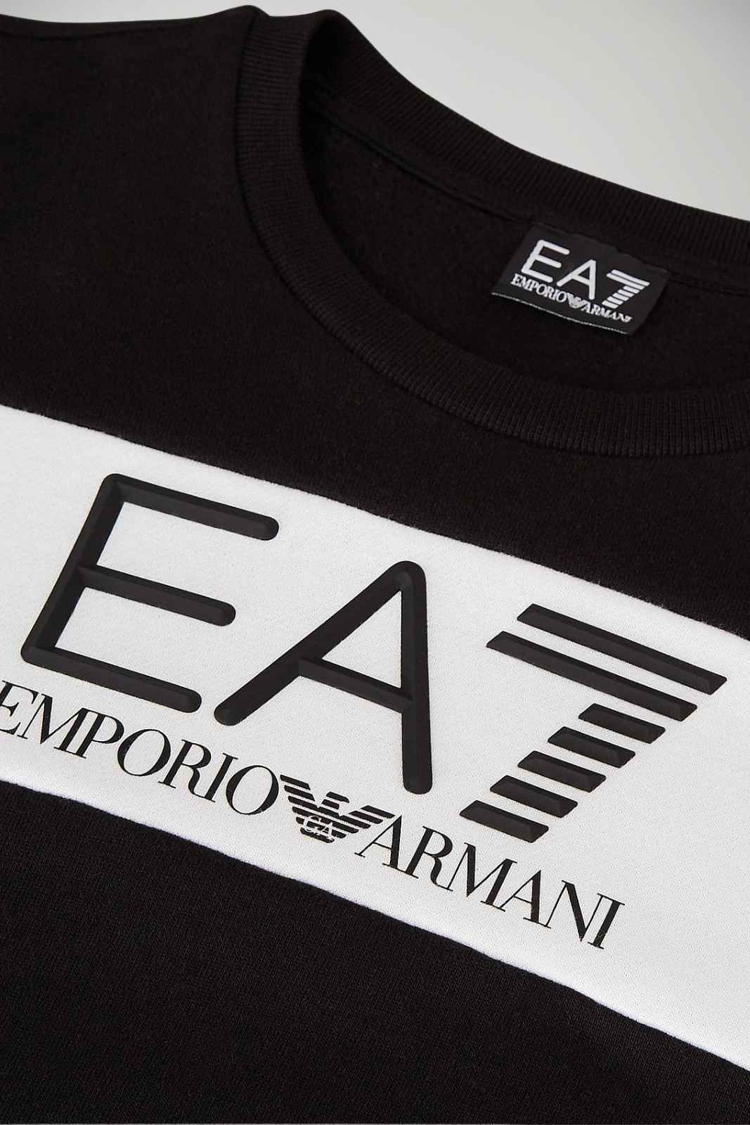 Emporio Armani Felpa Uomo Color Block