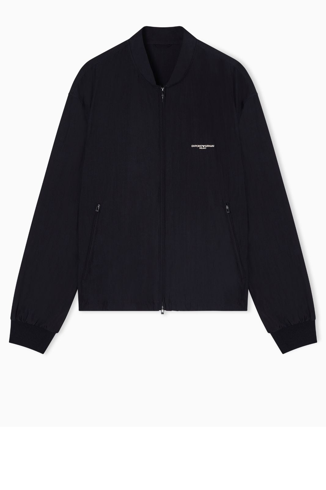 Emporio Armani Giubbino Uomo con lettering a contrasto