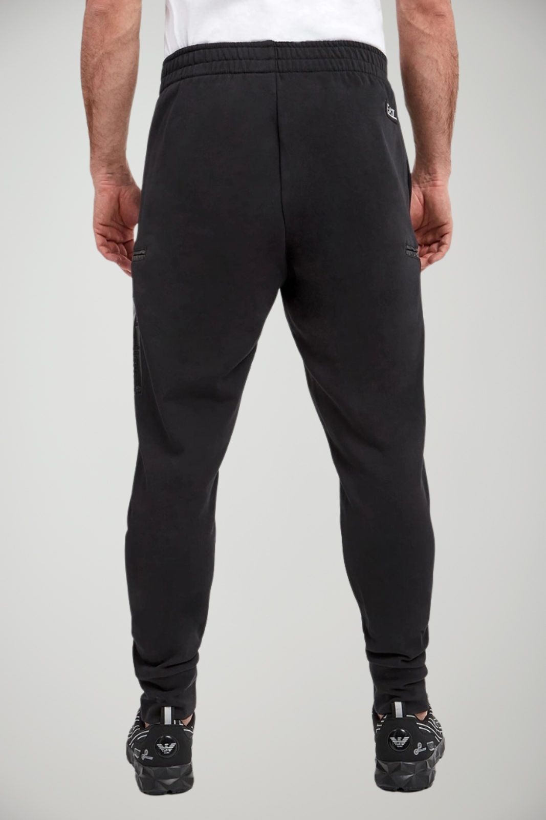 Emporio Armani Jogger Uomo con stampa lucida