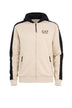 Emporio Armani Felpa Uomo full zip maxi stampa posteriore