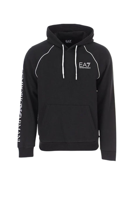 Emporio Armani Felpa Uomo logo centrale riflettente