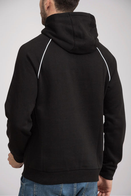 Emporio Armani Felpa Uomo logo centrale riflettente