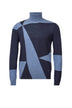 Emporio Armani Dolcevita Uomo in lana color block